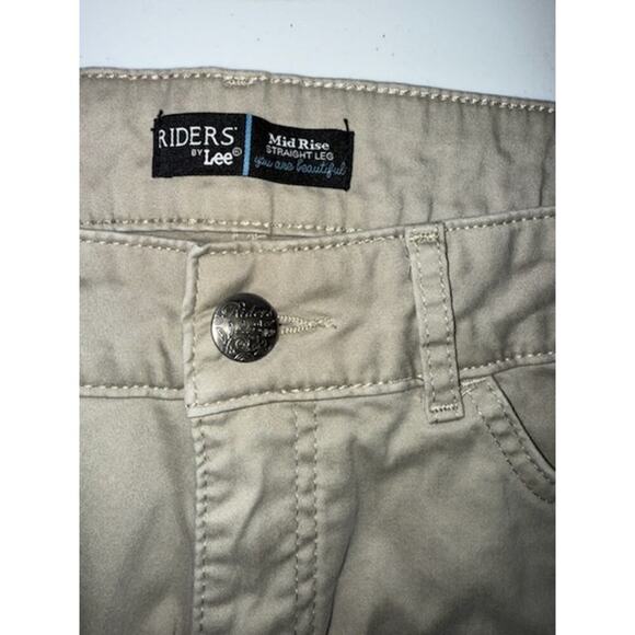 Riders By Lee Women's Size 16P Petite Khaki - Picture 2 of 4